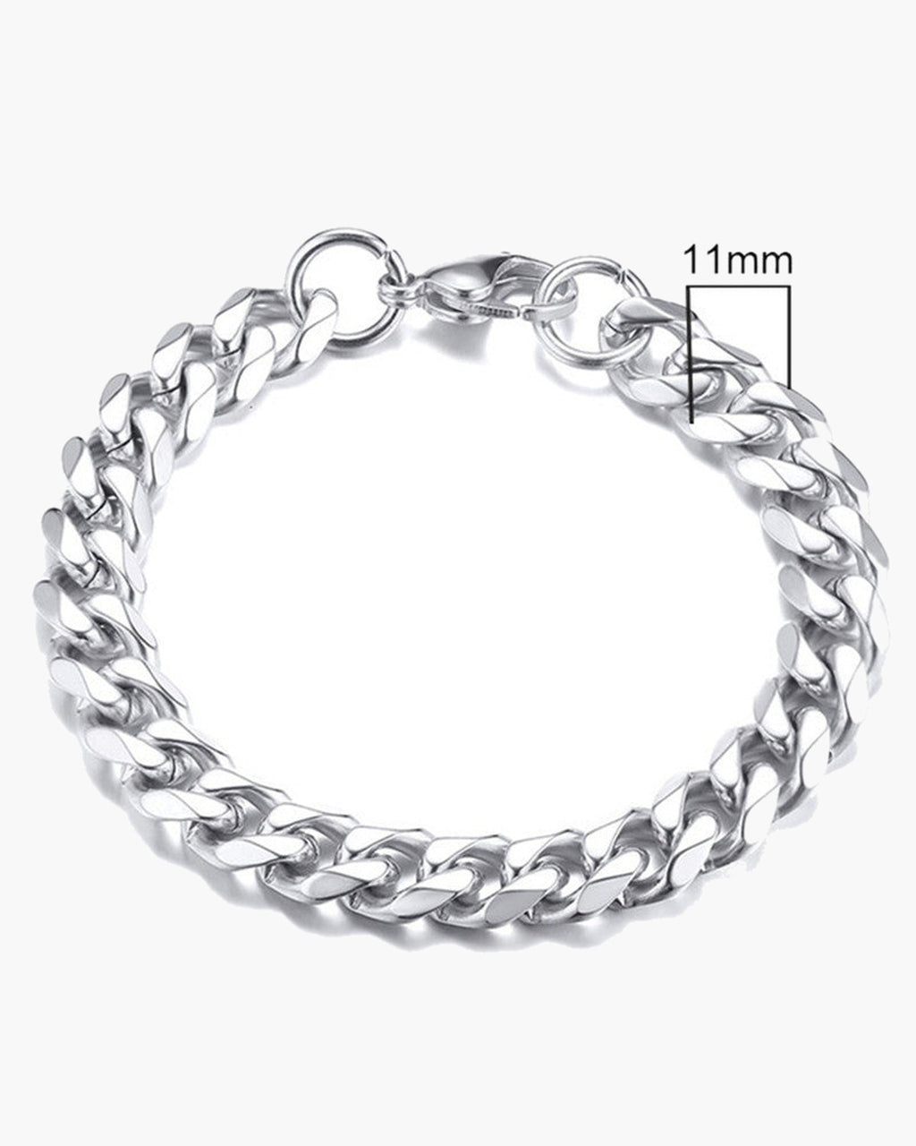Cuban Link Chain Bracelet view 15