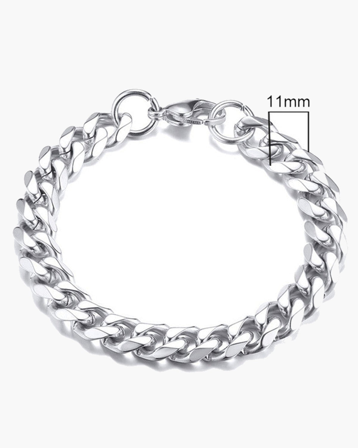 Cuban Link Chain Bracelet view 15