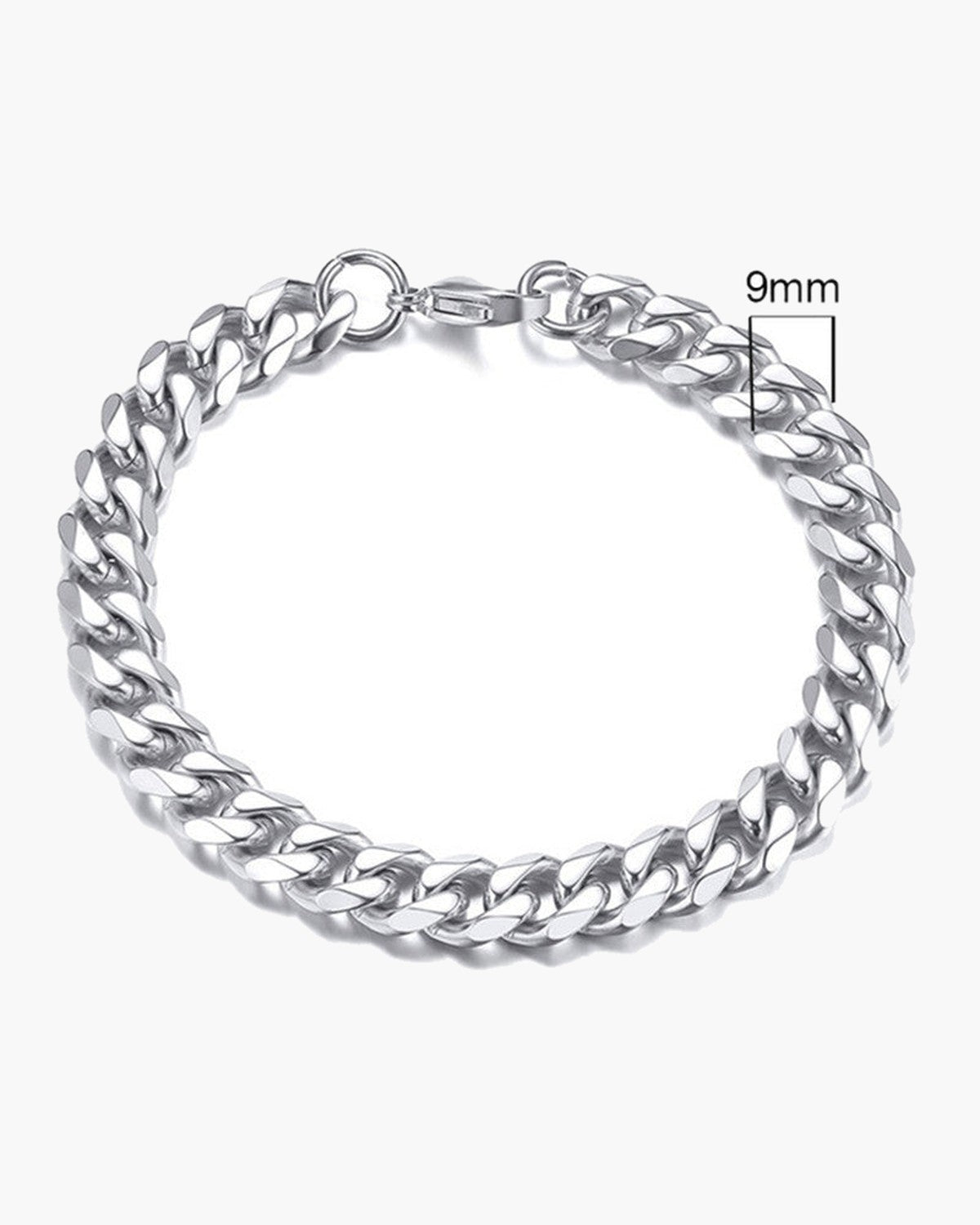Cuban Link Chain Bracelet view 12