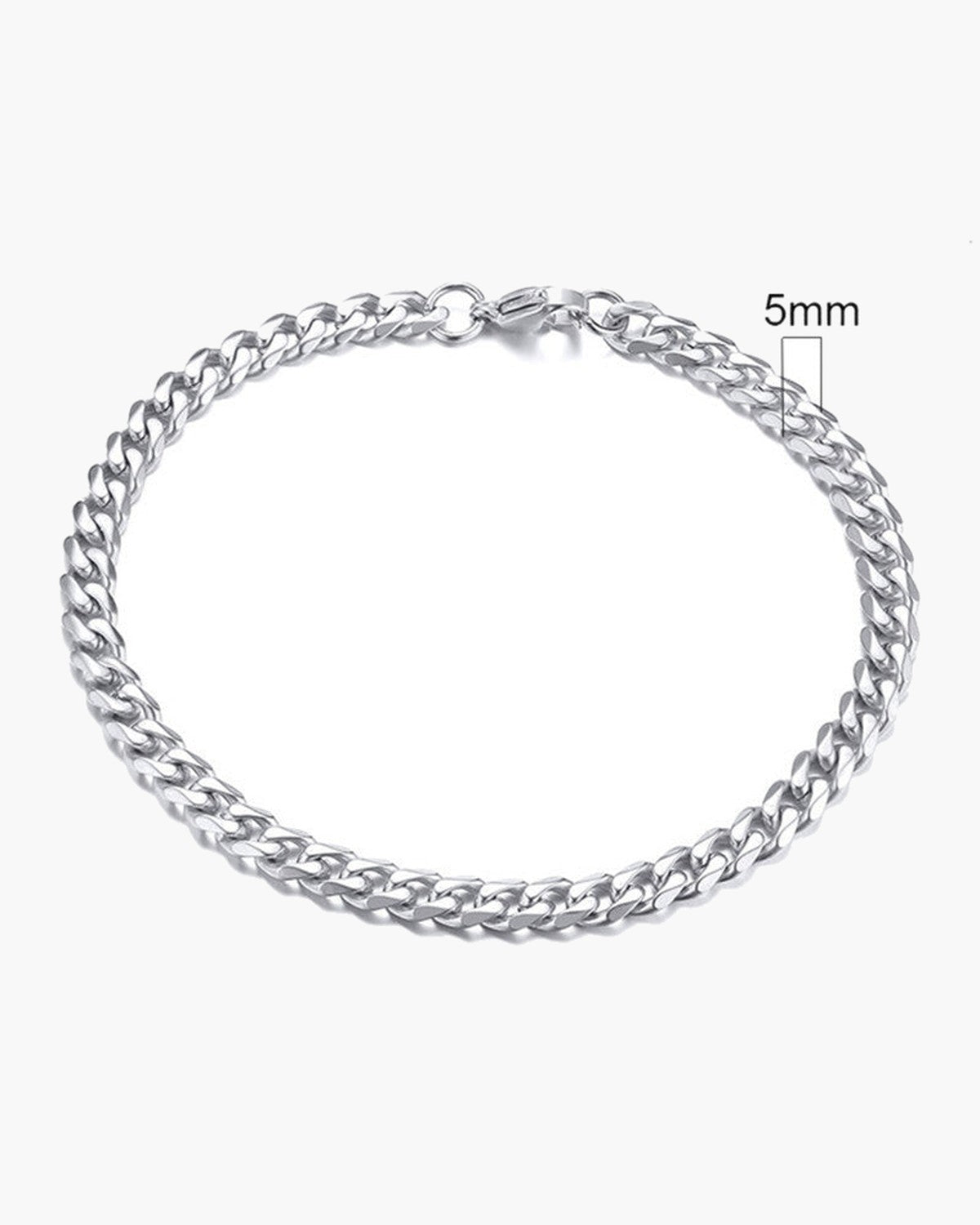 Cuban Link Chain Bracelet view 9