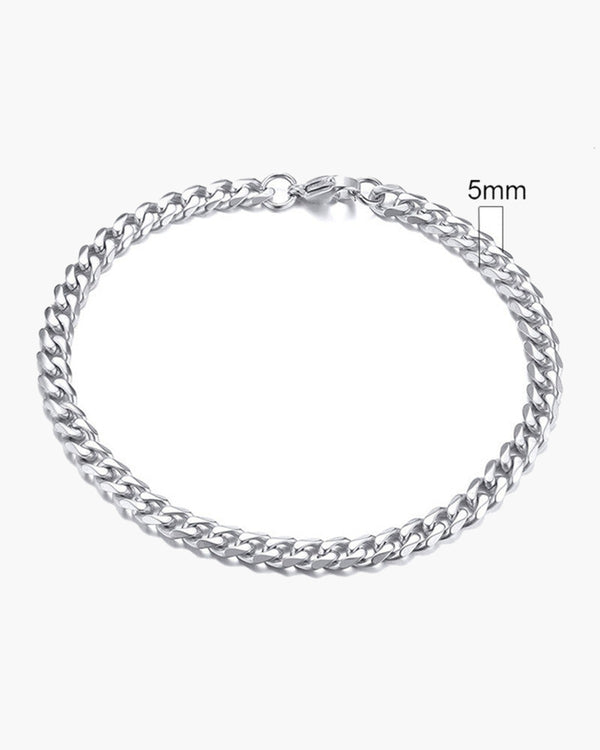 Cuban Link Chain Bracelet view 9