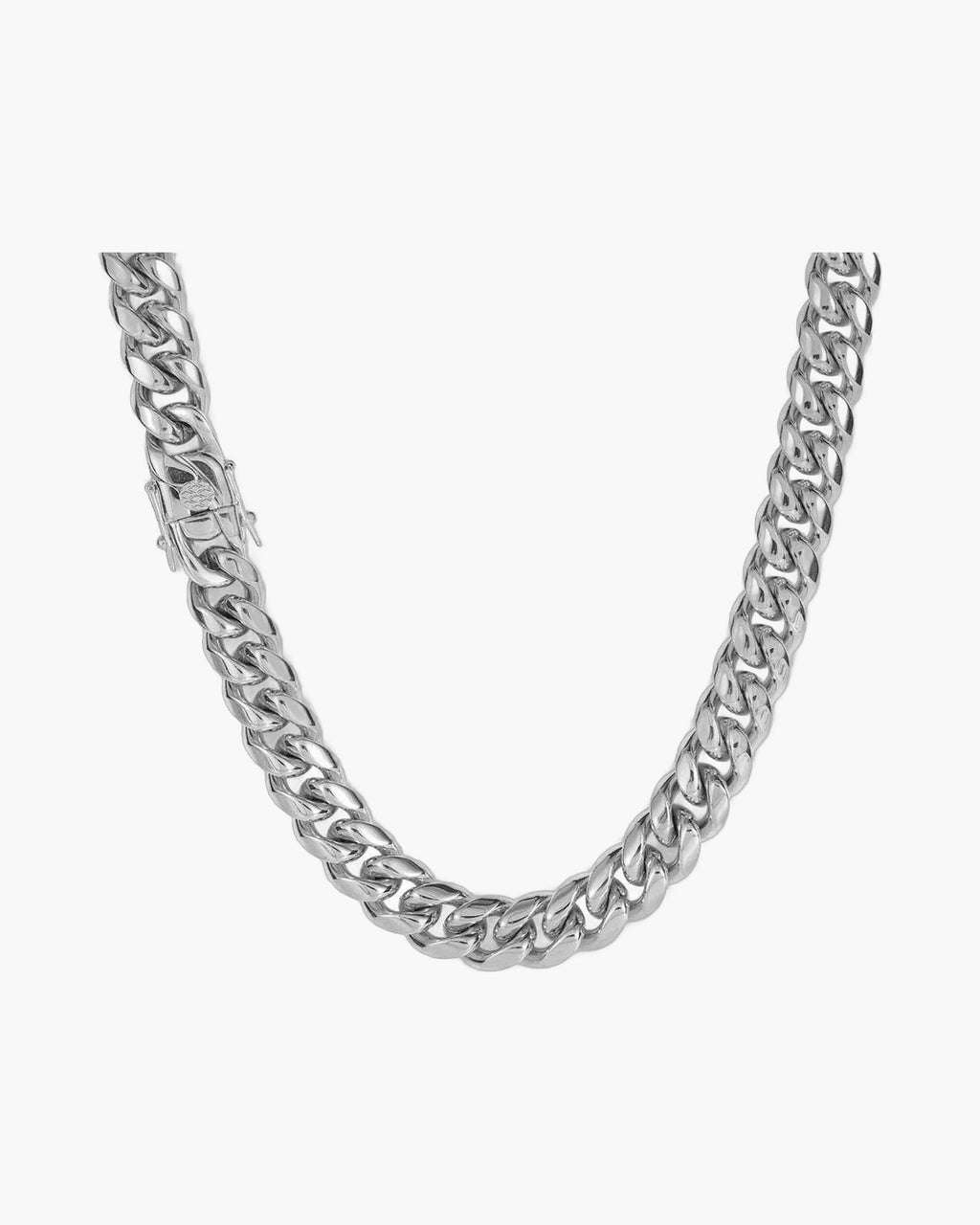 Cuban Link Chain Bracelet with Box Clasp view 19