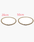 Cuban Link Chain with Pave Clasp view 24