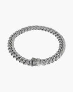 Cuban Link Chain with Pave Clasp view 3
