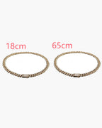 Cuban Link Chain with Pave Clasp view 31