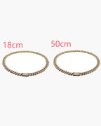 Cuban Link Chain with Pave Clasp view 22