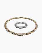 Cuban Link Chain with Pave Clasp view 26