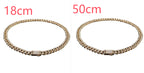 Cuban Link Chain with Pave Clasp view 22