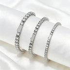 Tennis Bracelet with Cubic Zirconia view 5
