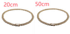 Cuban Link Chain with Pave Clasp view 24
