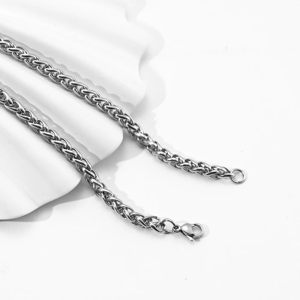 Wheat Link Chain Bracelet view 2