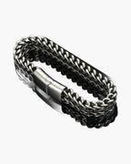 Double Wheat Link Bracelet
