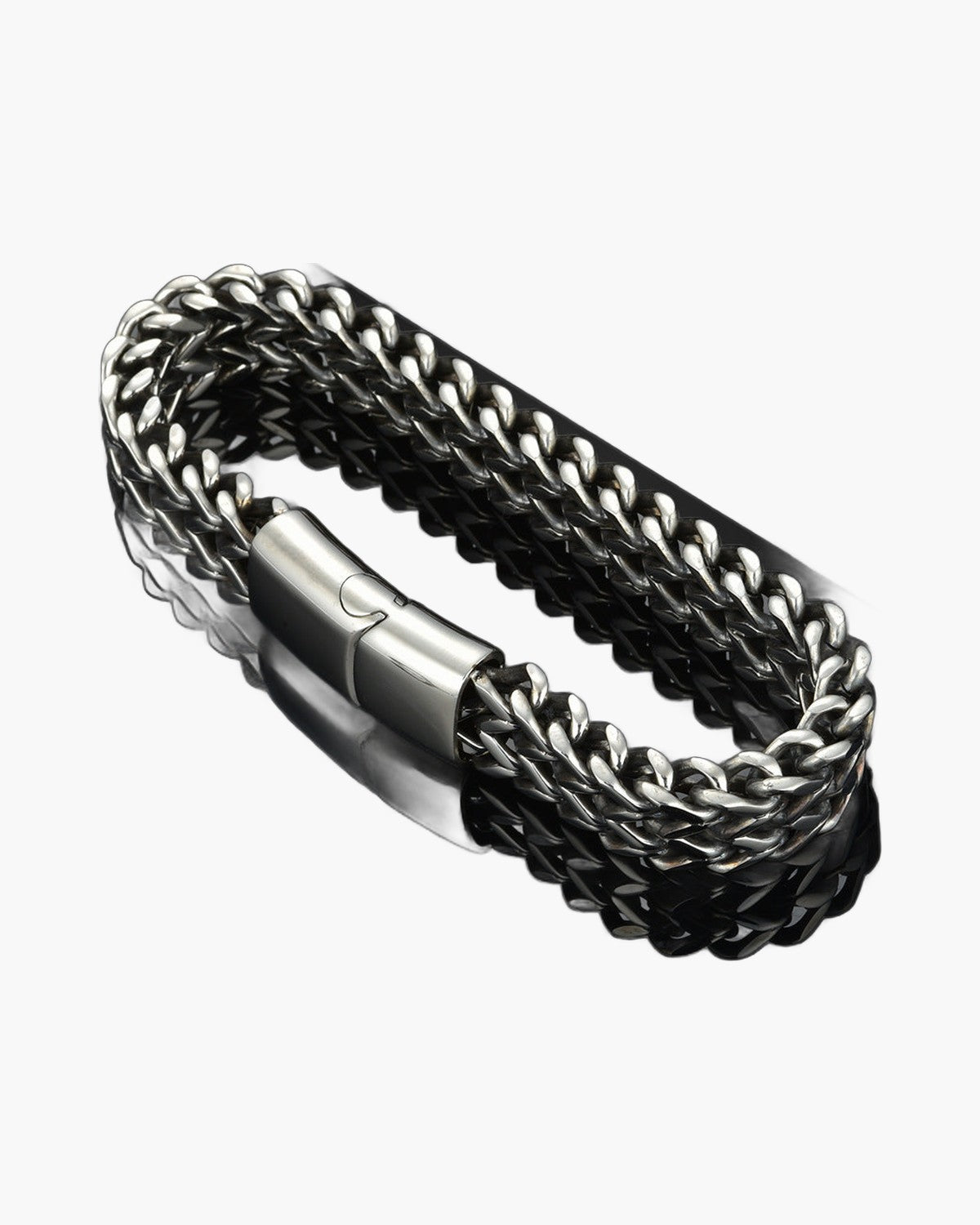 Double Wheat Link Bracelet
