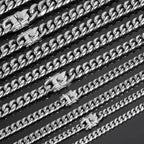 Cuban Link Chain Bracelet with Box Clasp view 8