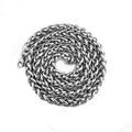 Wheat Link Chain in Titanium Steel view 2