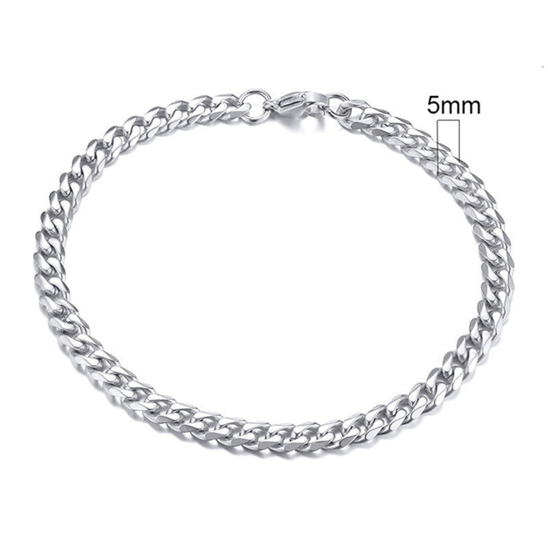 Cuban Link Chain Bracelet view 9