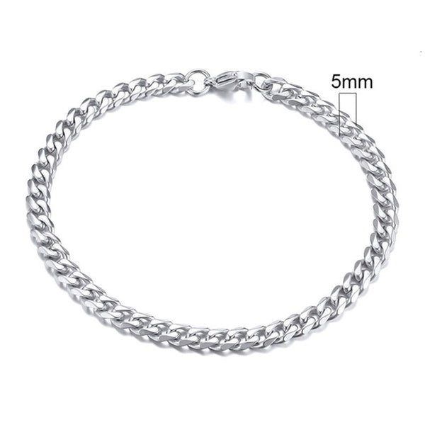 Cuban Link Chain Bracelet view 9