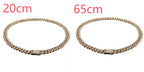 Cuban Link Chain with Pave Clasp view 30