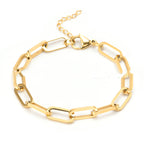 Paperclip Link Bracelet view 5