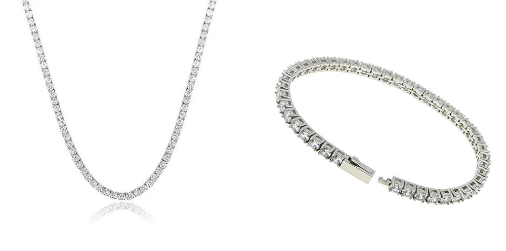 Tennis Bracelet with Cubic Zirconia view 3