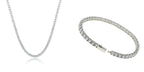 Tennis Bracelet with Cubic Zirconia view 3