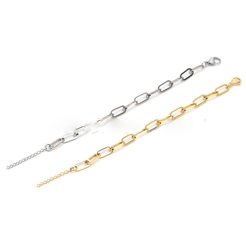 Paperclip Link Bracelet view 2