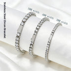 Tennis Bracelet with Cubic Zirconia view 6