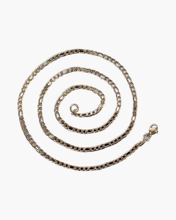 Figaro Chain in Stainless Steel view 4