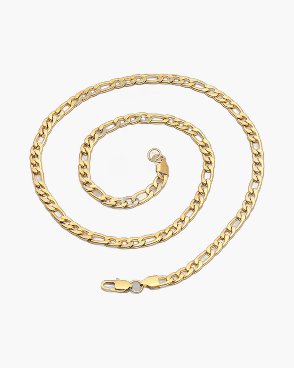 Figaro Chain in Stainless Steel