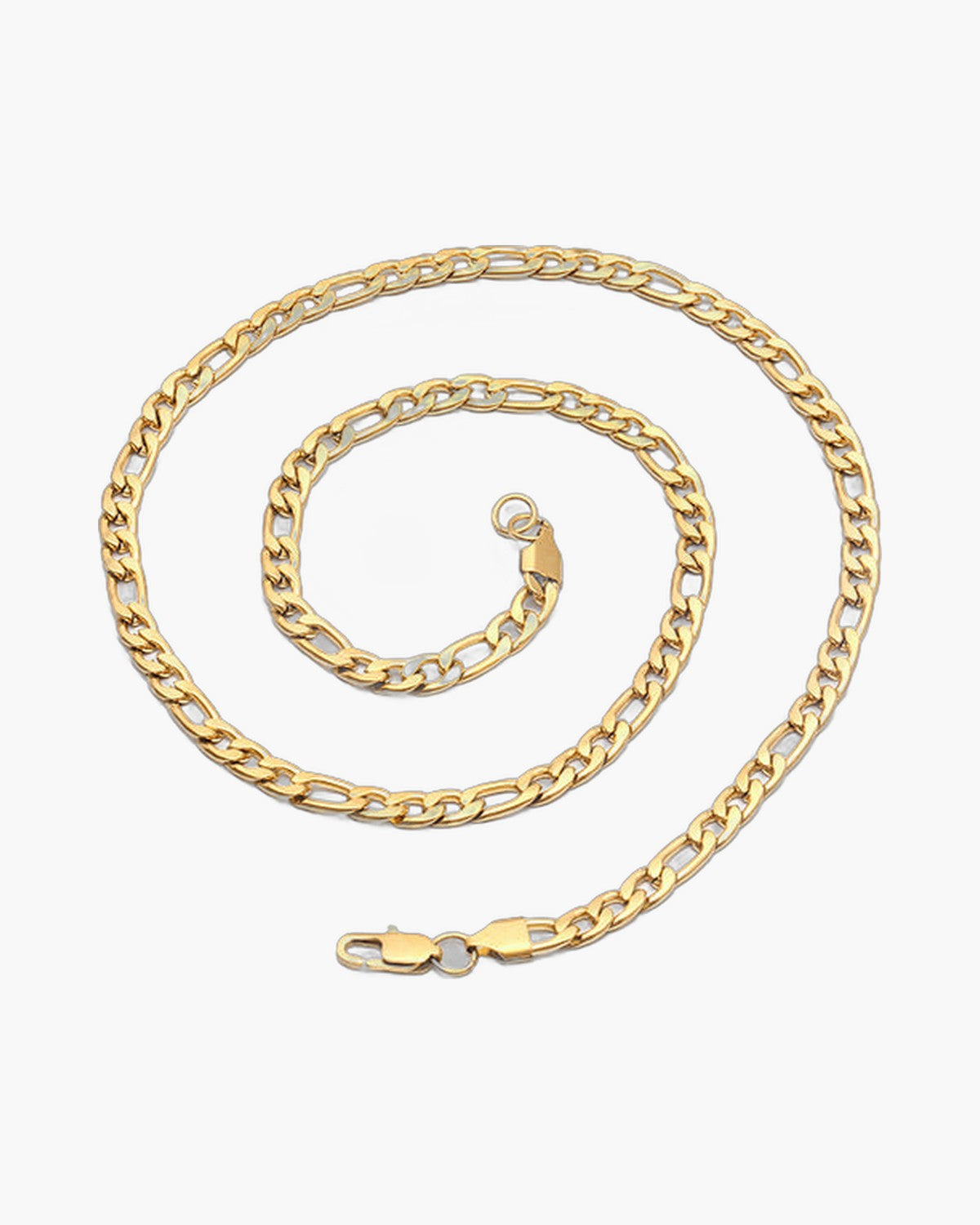 Figaro Chain in Stainless Steel