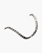 Figaro Chain Necklace in Stainless Steel view 7