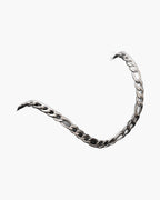 Figaro Chain Necklace in Stainless Steel view 2