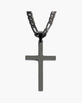 Figaro Chain with Cross Pendant view 2