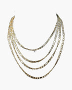 Figaro Link Chain Necklace view 3