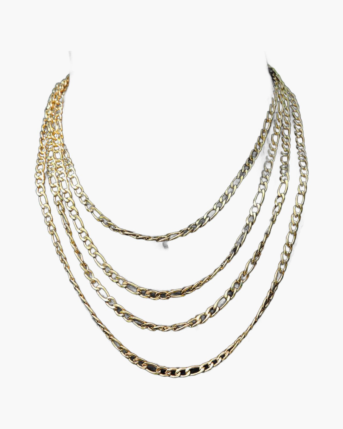 Figaro Link Chain Necklace view 3
