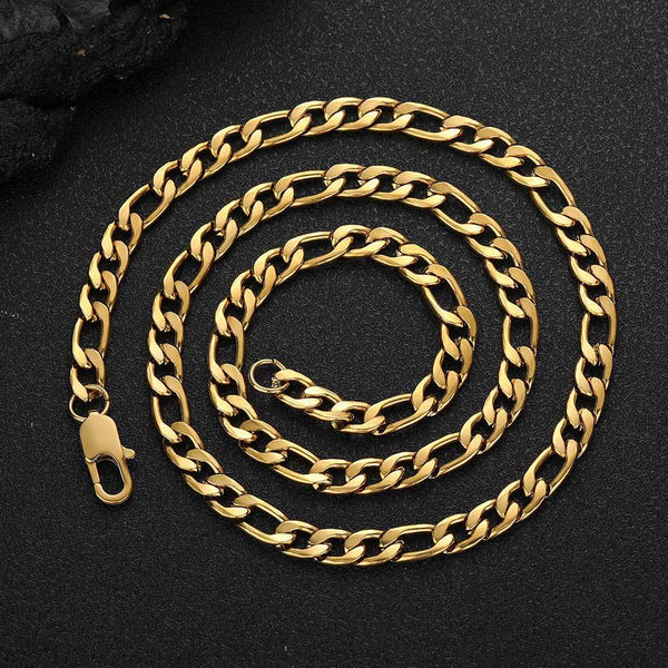 Figaro Link Chain Necklace view 4