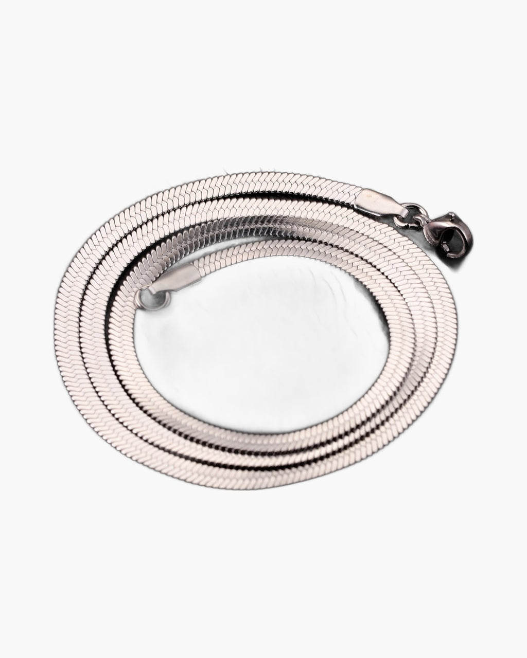 Flat Snake Chain Necklace view 7