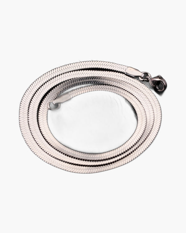 Flat Snake Chain Necklace