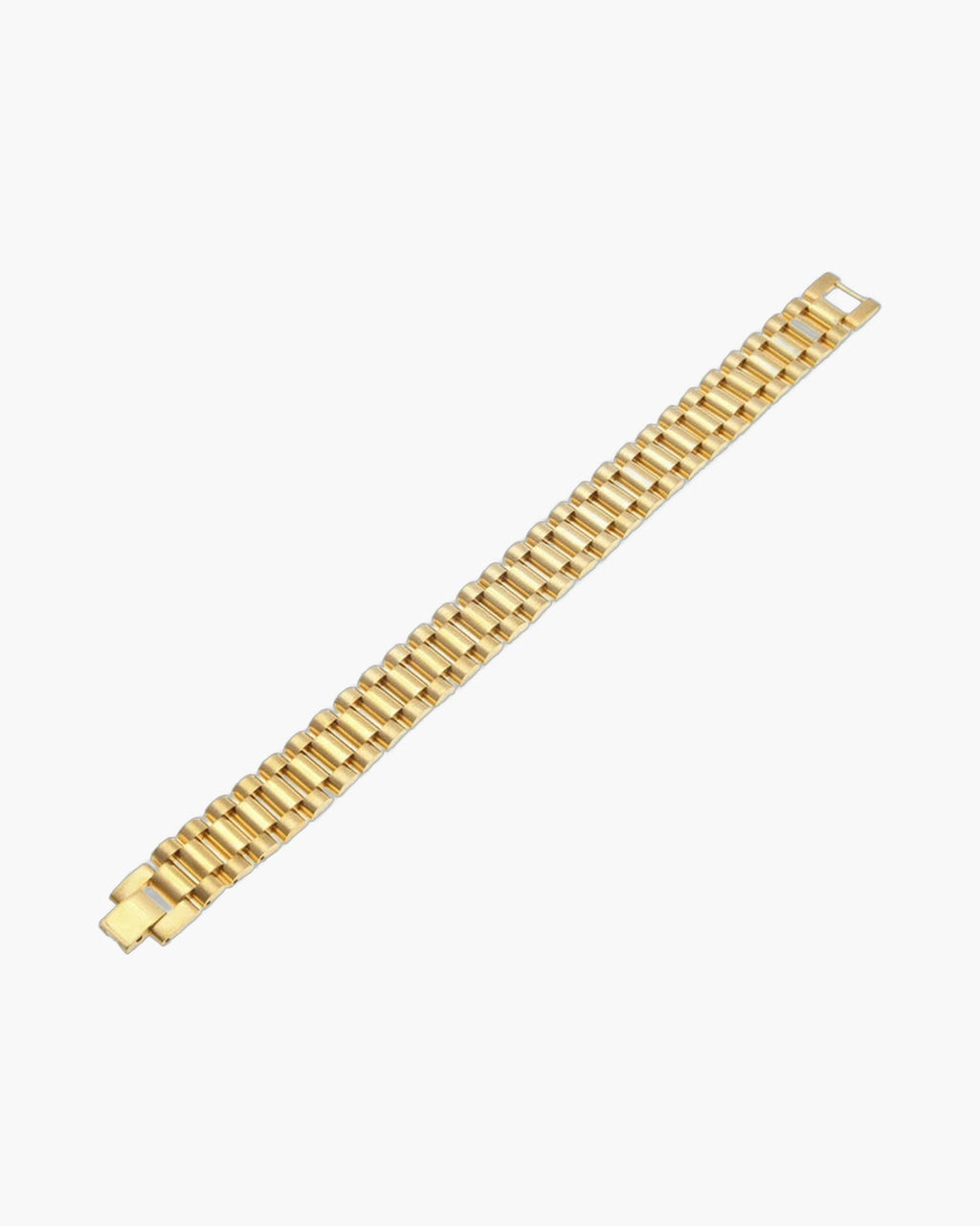 Geometric Link Bracelet in Titanium Steel view 8