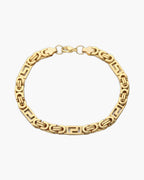 Geometric Link Byzantine Bracelet view 2