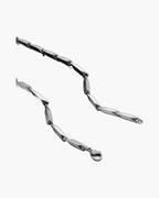 Geometric Link Chain in Stainless Steel view 5