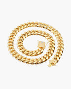 Gold-Tone Cuban Link Chain view 11