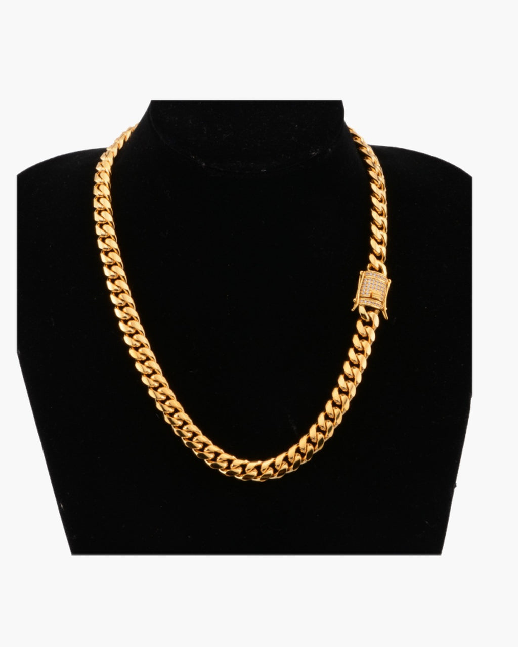 Gold-Tone Cuban Link Chain view 8