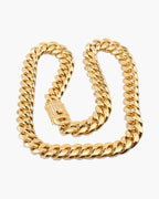 Gold-Tone Cuban Link Chain view 3