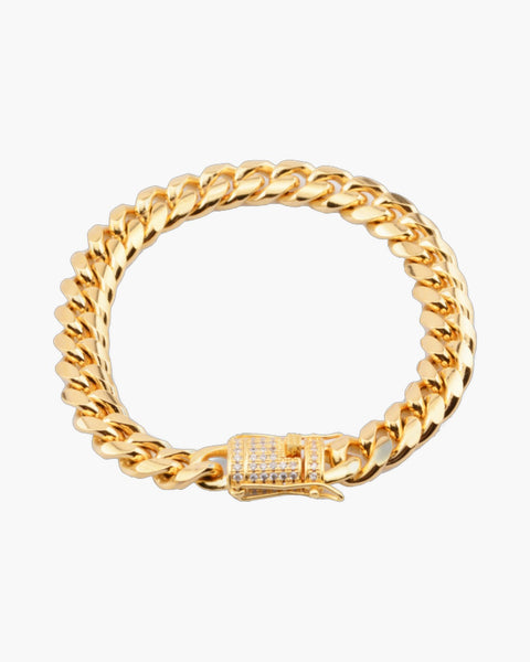 Gold-Tone Cuban Link Chain