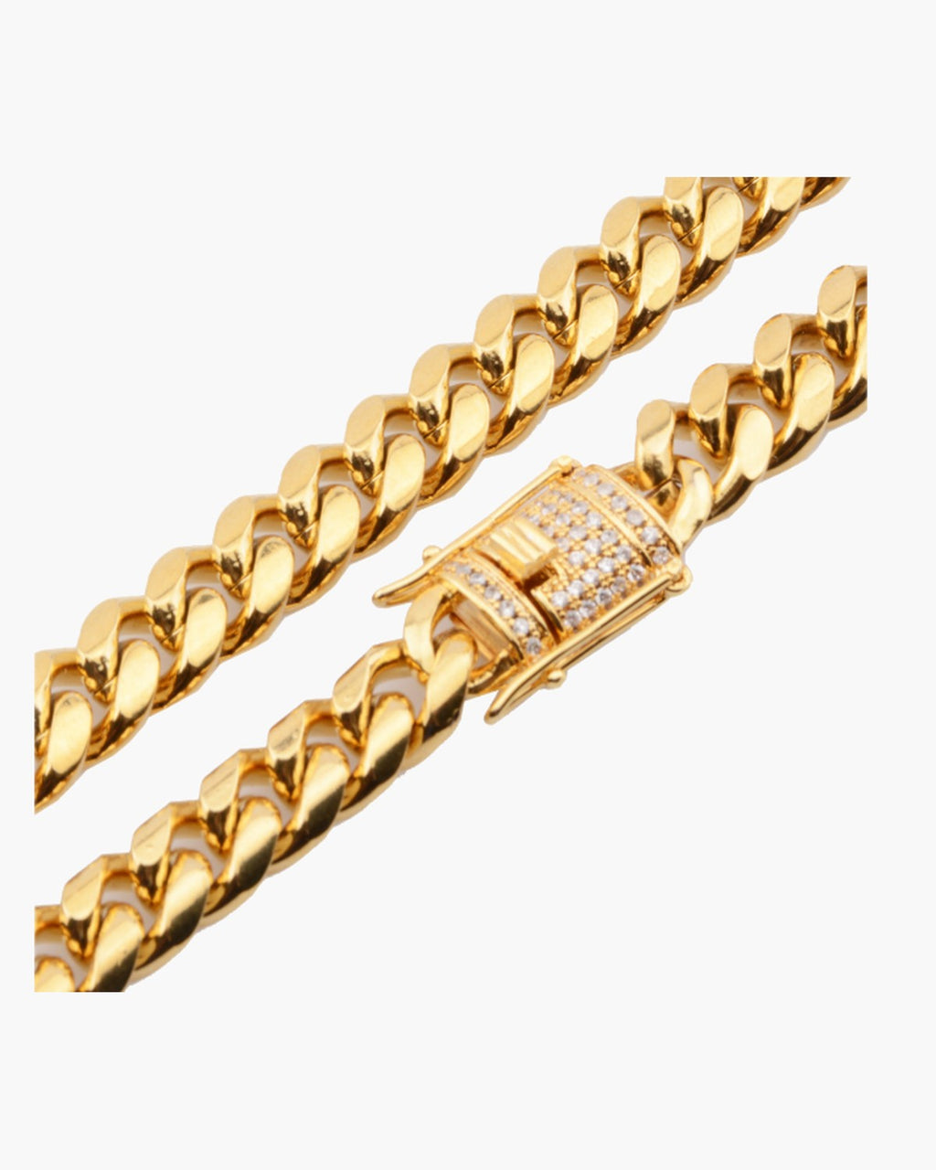 Gold-Tone Cuban Link Chain view 4