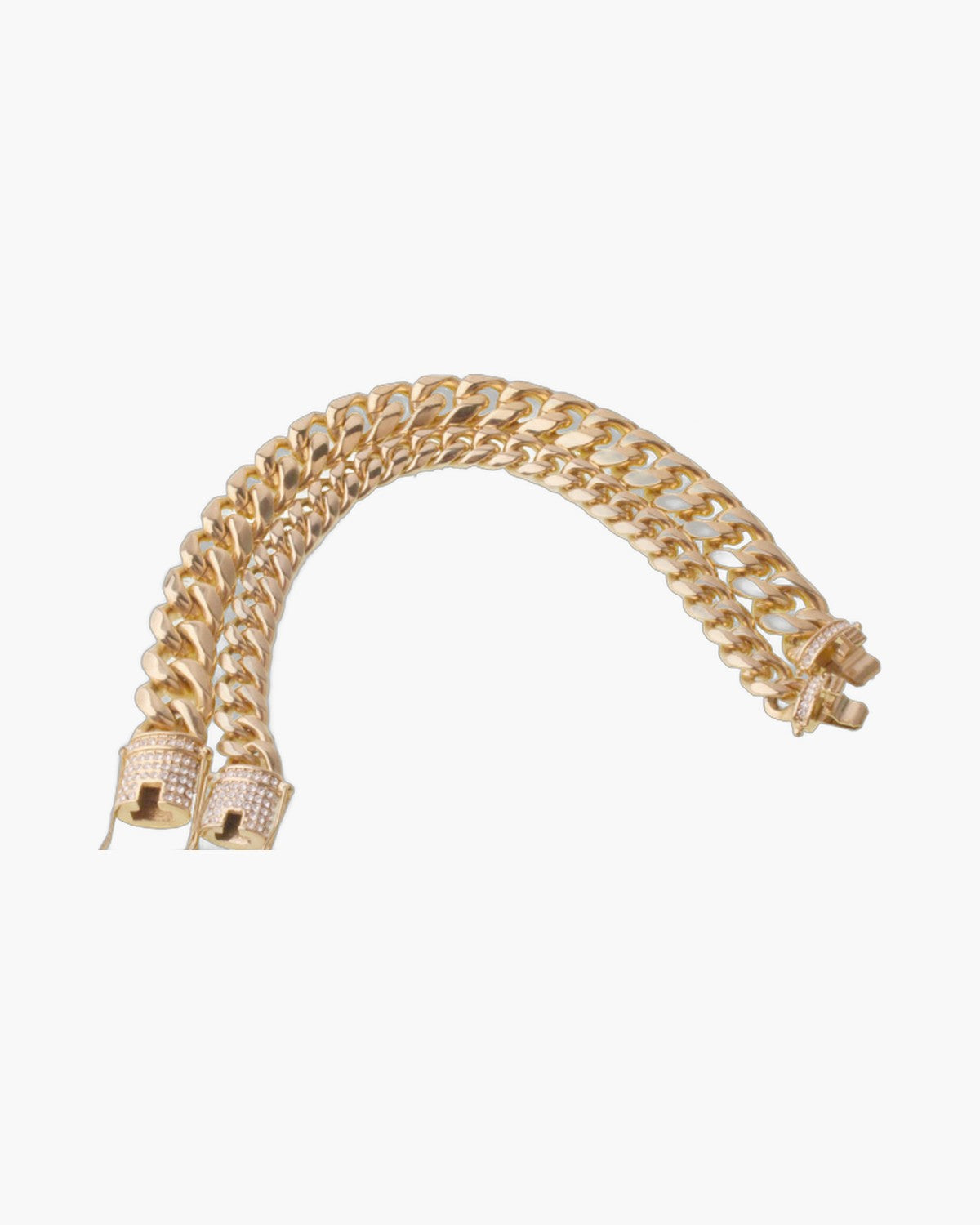 Gold-Tone Cuban Link Chain view 7