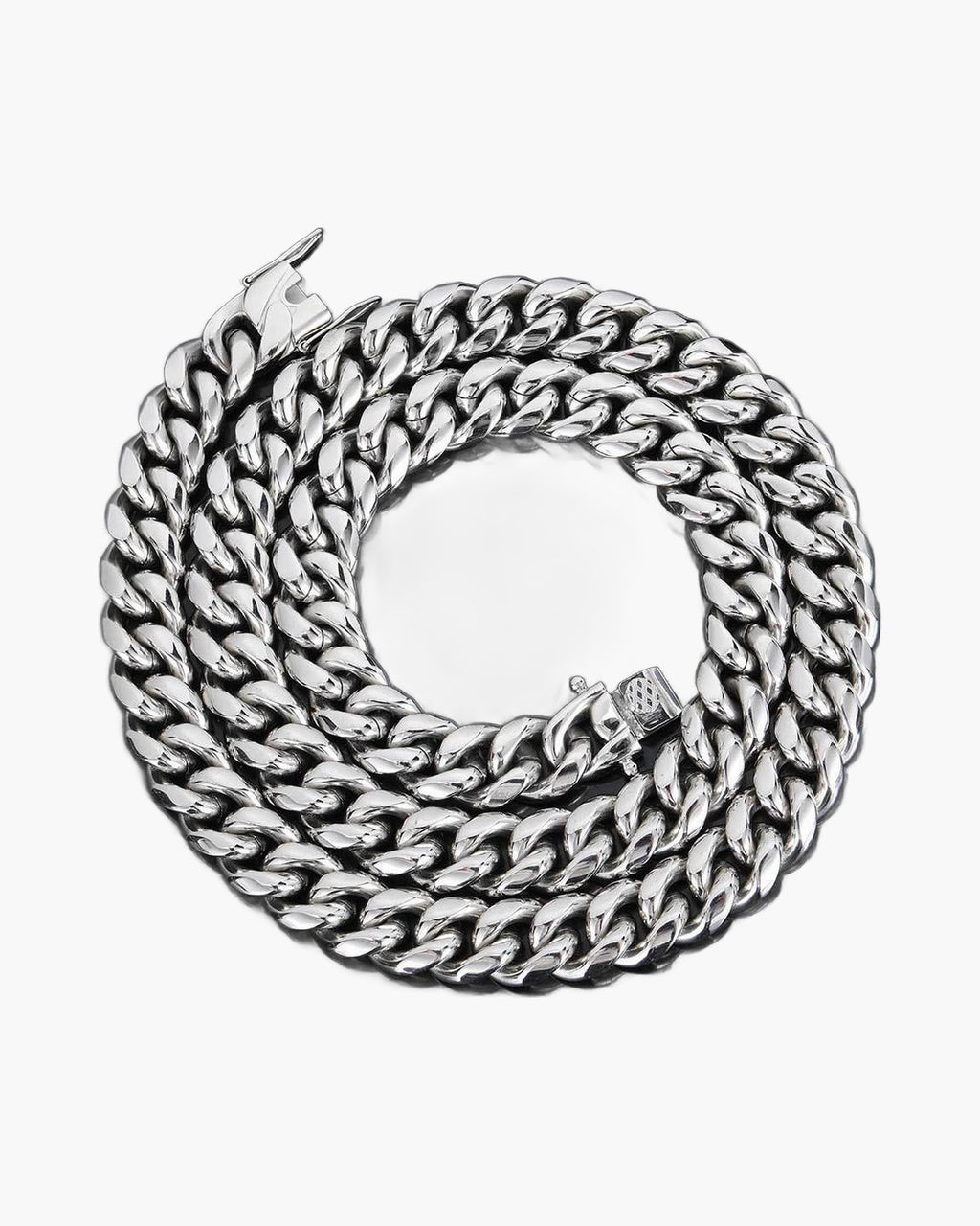 Heavy Curb Chain Necklace view 8