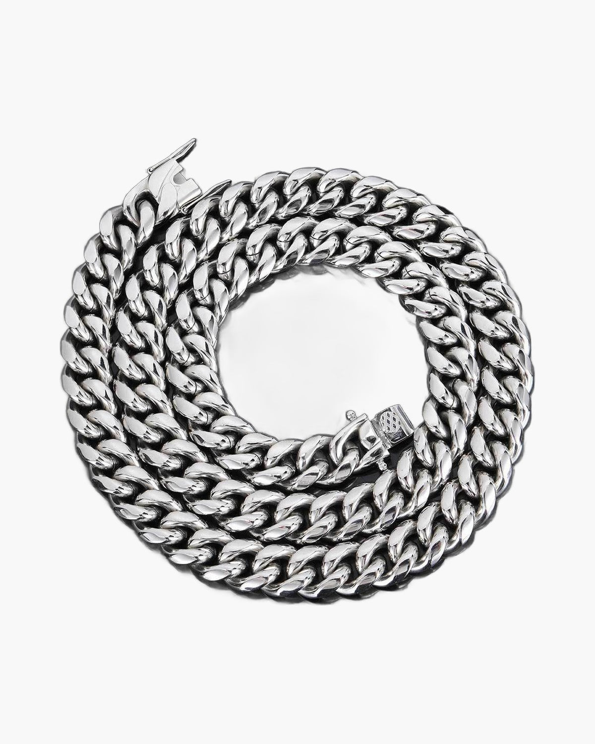 Heavy Curb Chain Necklace view 8