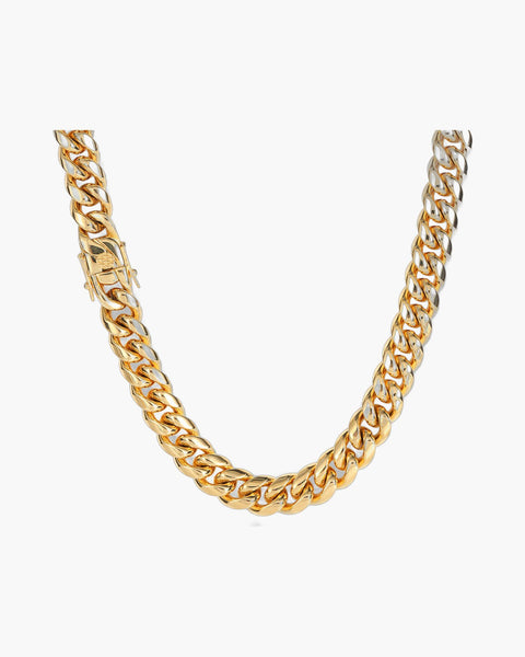 Heavy Curb Chain Necklace